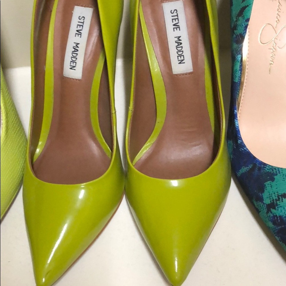 Green heels